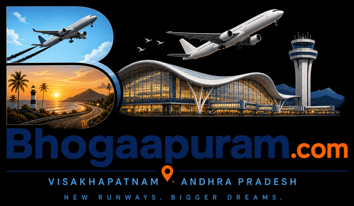 Bhogaapuram.com — Visakhapatnam, Andhra Pradesh. New runways. Bigger dreams.